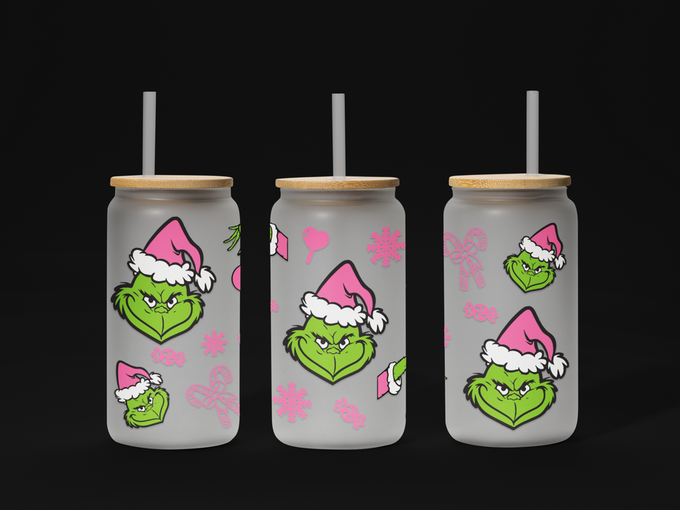 Grinch  16oz UV Wrap