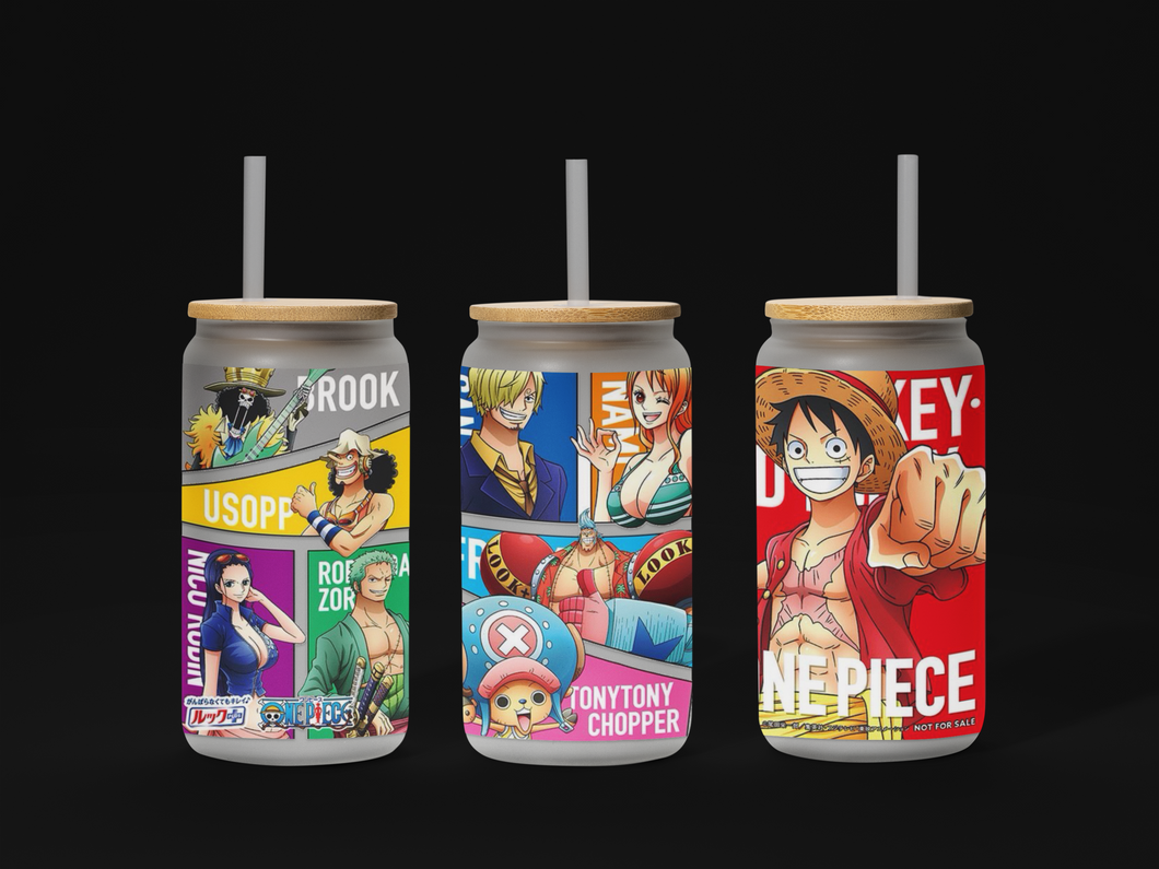 Anime Brook, Usopp, Tony tony Choper 16oz UV Wrap