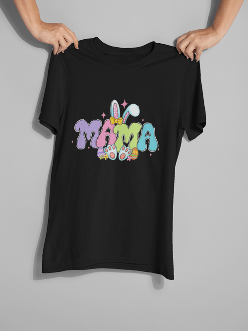 Easter Mama DTF Transfer – Pastel Bunny Vibes for Stylish Moms - KT SUBLIMATION, DTF AND MORE LLC
