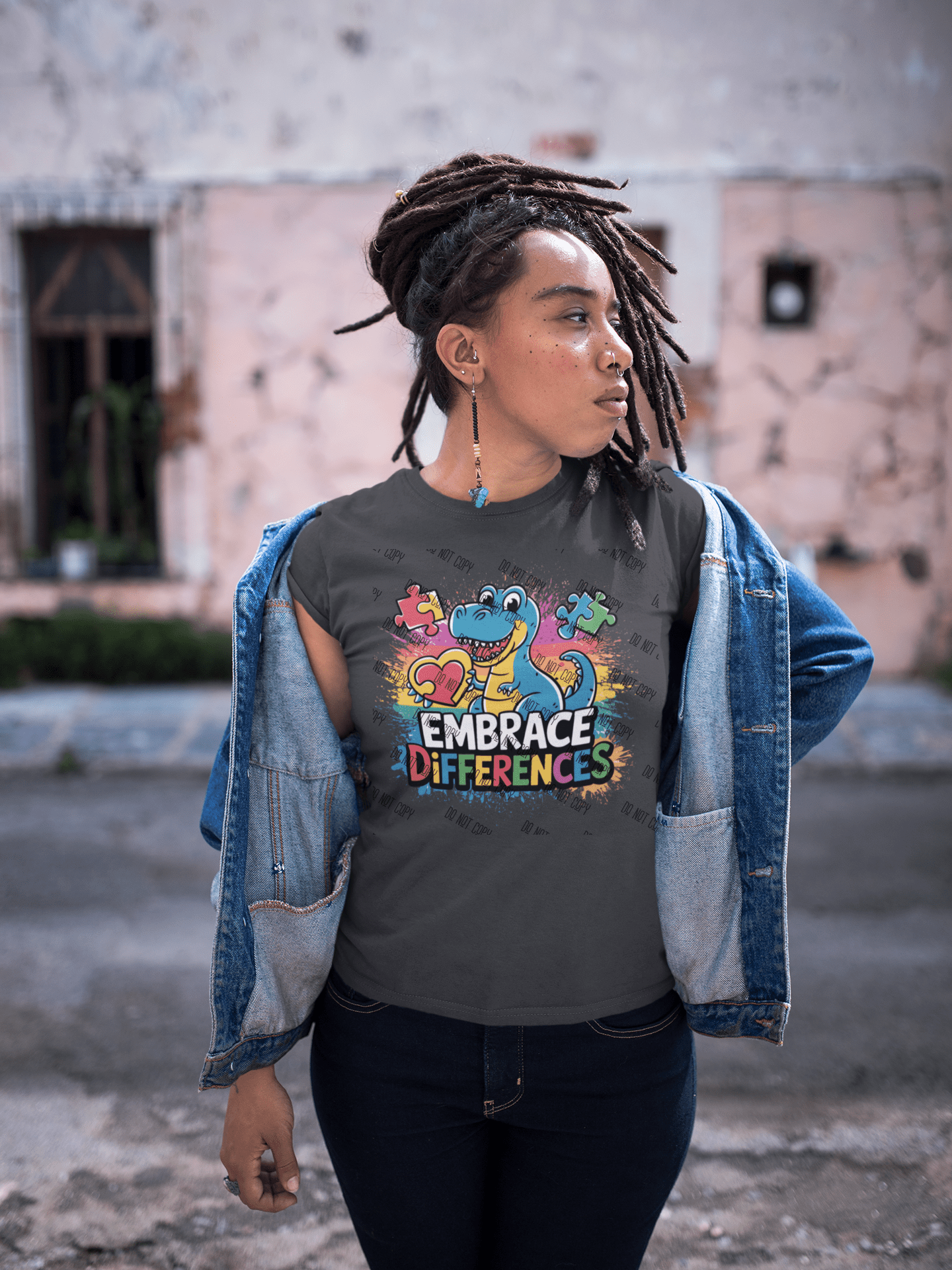 Embrace Differences DTF Transfer – Autism Awareness & Inclusion Design - KT SUBLIMATION, DTF AND MORE LLC