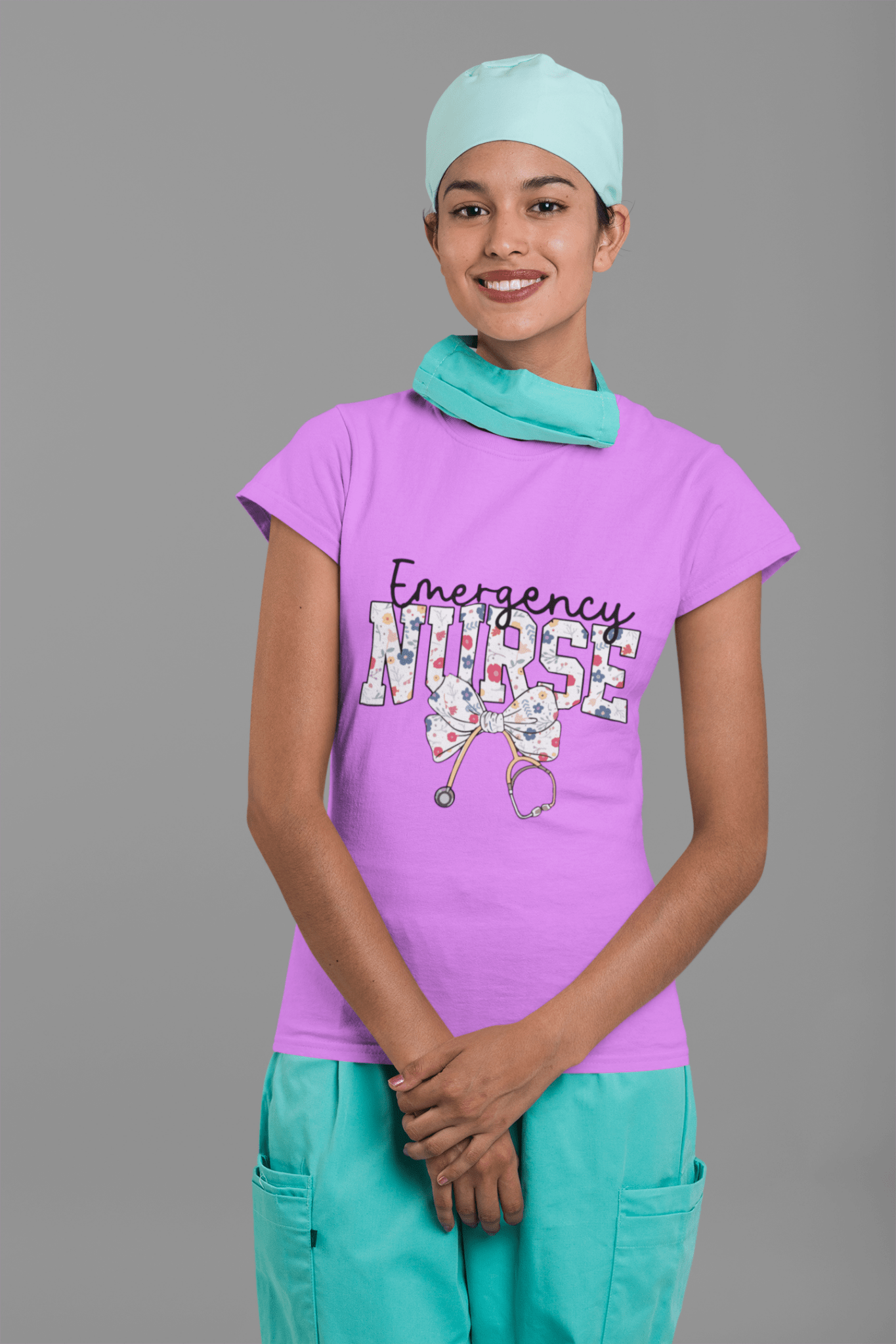 Emergency Nurse DTF Transfer – Ready to Press for Medical Professionals & Healthcare Workers! - KT SUBLIMATION, DTF AND MORE LLC