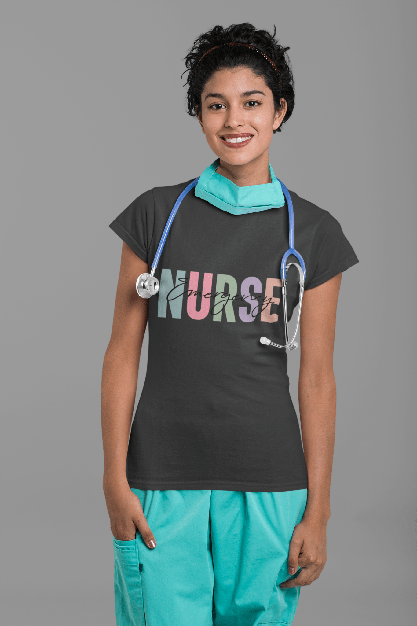 Emergency Nurse DTF Transfer – Ready to Press for Medical Professionals & Healthcare Workers! - KT SUBLIMATION, DTF AND MORE LLC