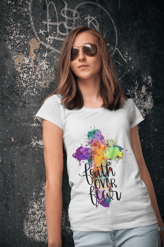 Faith over fear DTF - KT SUBLIMATION, DTF AND MORE LLC