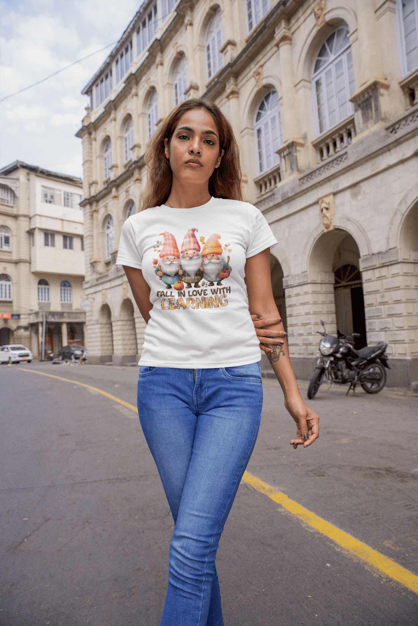 Fall in Love with Learning Teacher DTF - KT SUBLIMATION, DTF AND MORE LLC