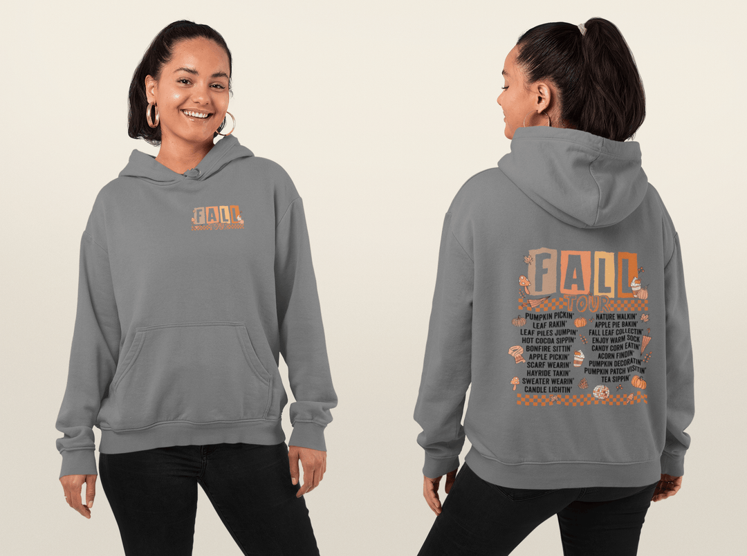 Fall Tour Front design with pocket size DTF - KT SUBLIMATION, DTF AND MORE LLC