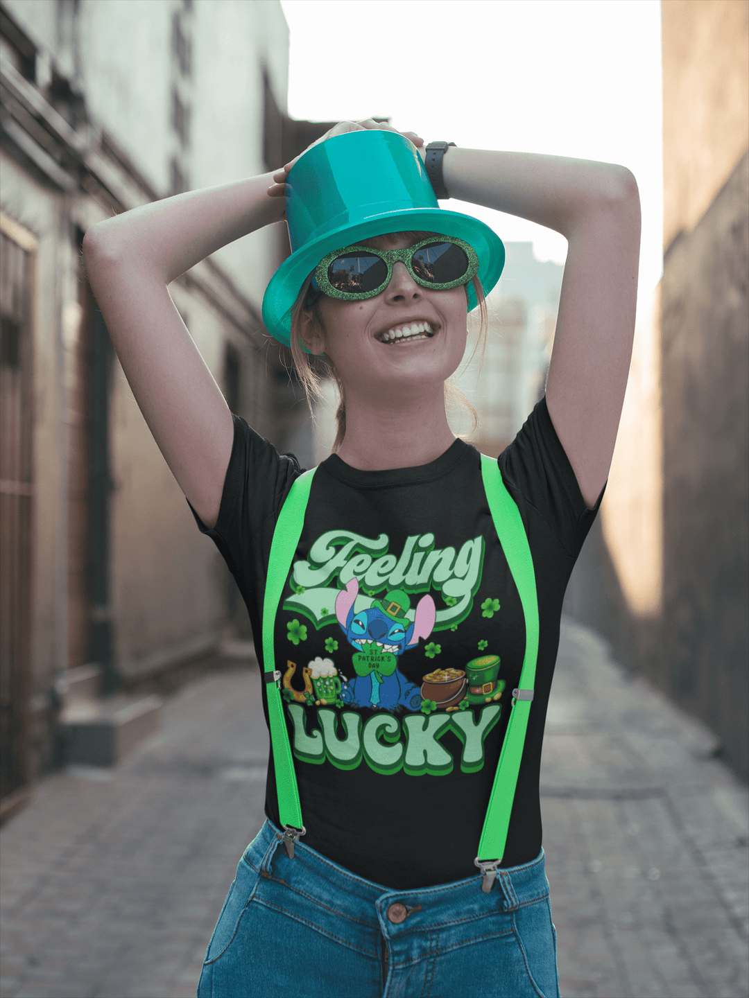Feeling Lucky DTF Transfer – Bold, Vibrant Designs for Custom Apparel - KT SUBLIMATION, DTF AND MORE LLC