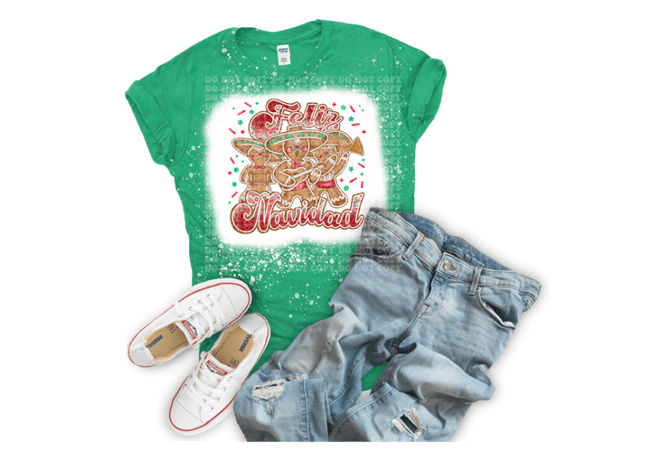 Feliz Navidad Hispanic DTF - KT SUBLIMATION, DTF AND MORE LLC