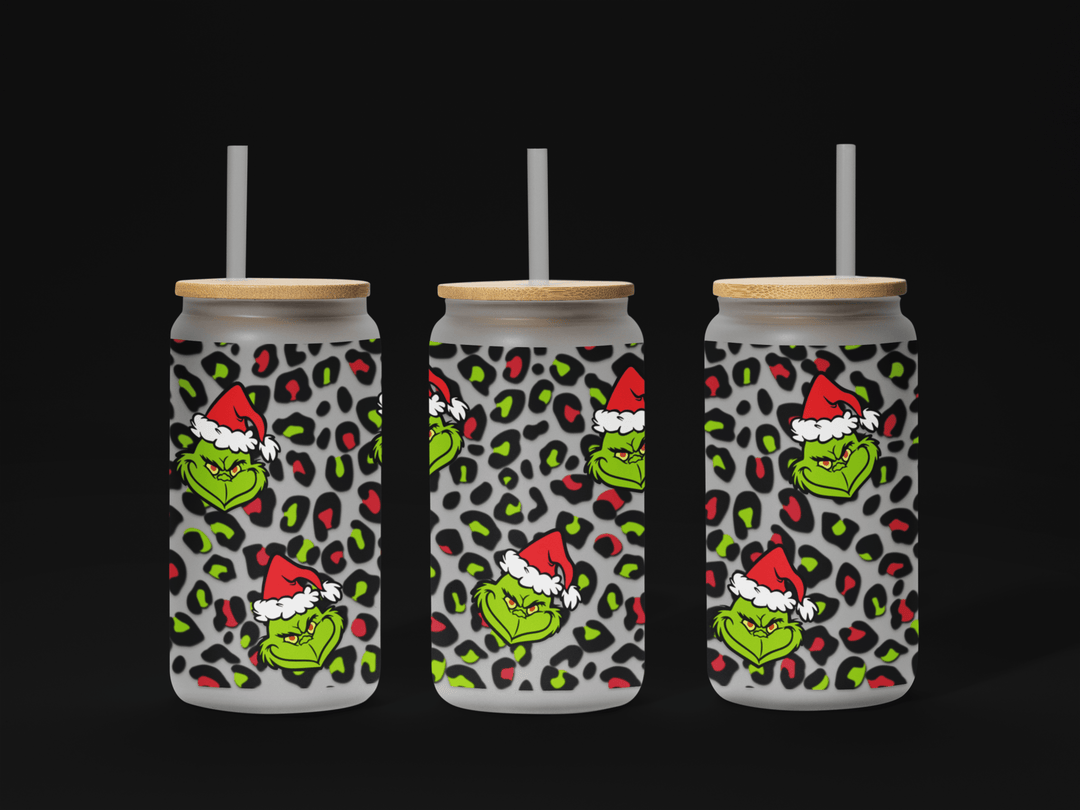 Festive Christmas 16oz UV DTF Wrap – Holiday Cheer in Every Sip! 🎄✨ - KT SUBLIMATION, DTF AND MORE LLC