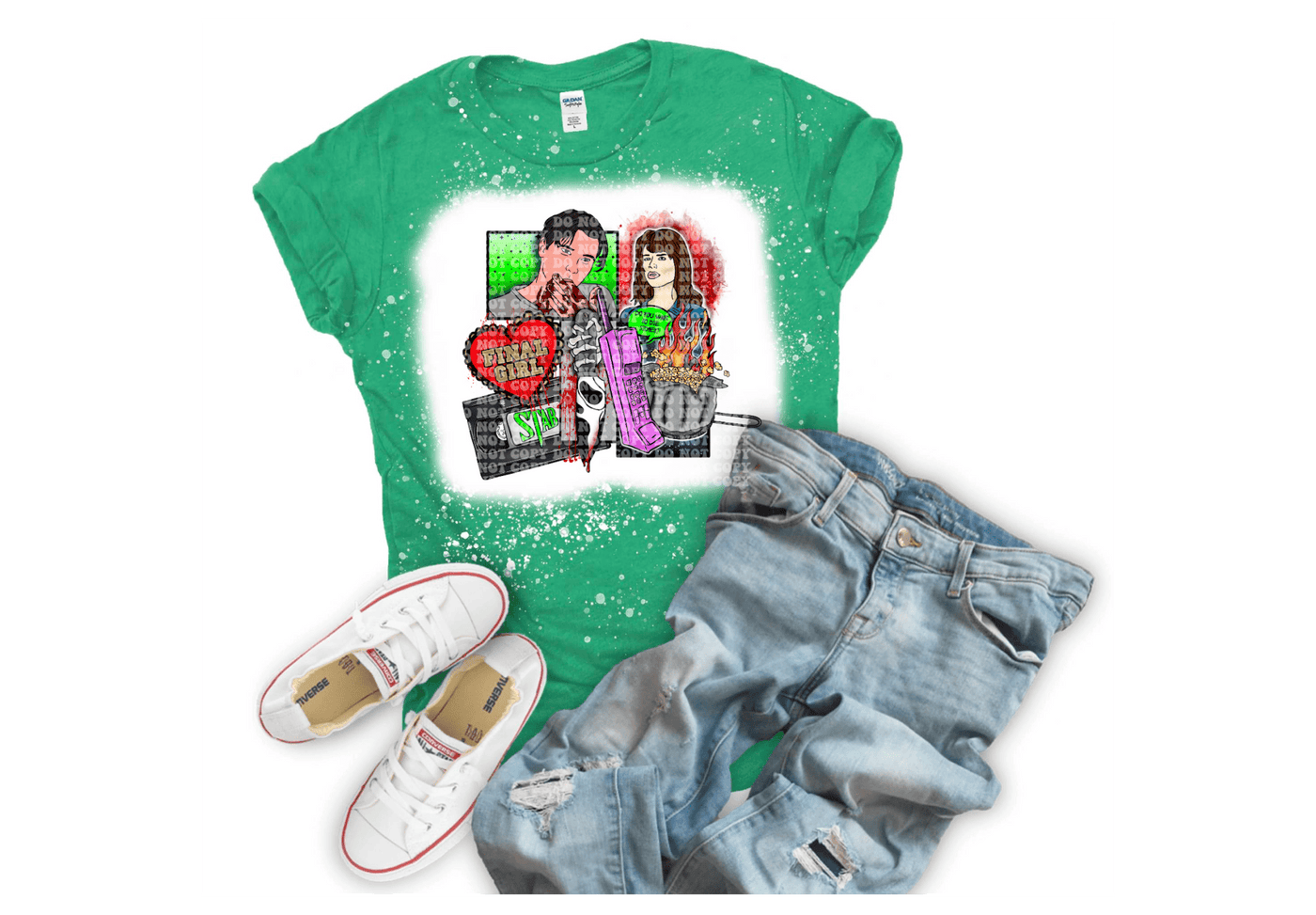 Final Girl DTF ready to press transfer - KT SUBLIMATION, DTF AND MORE LLC