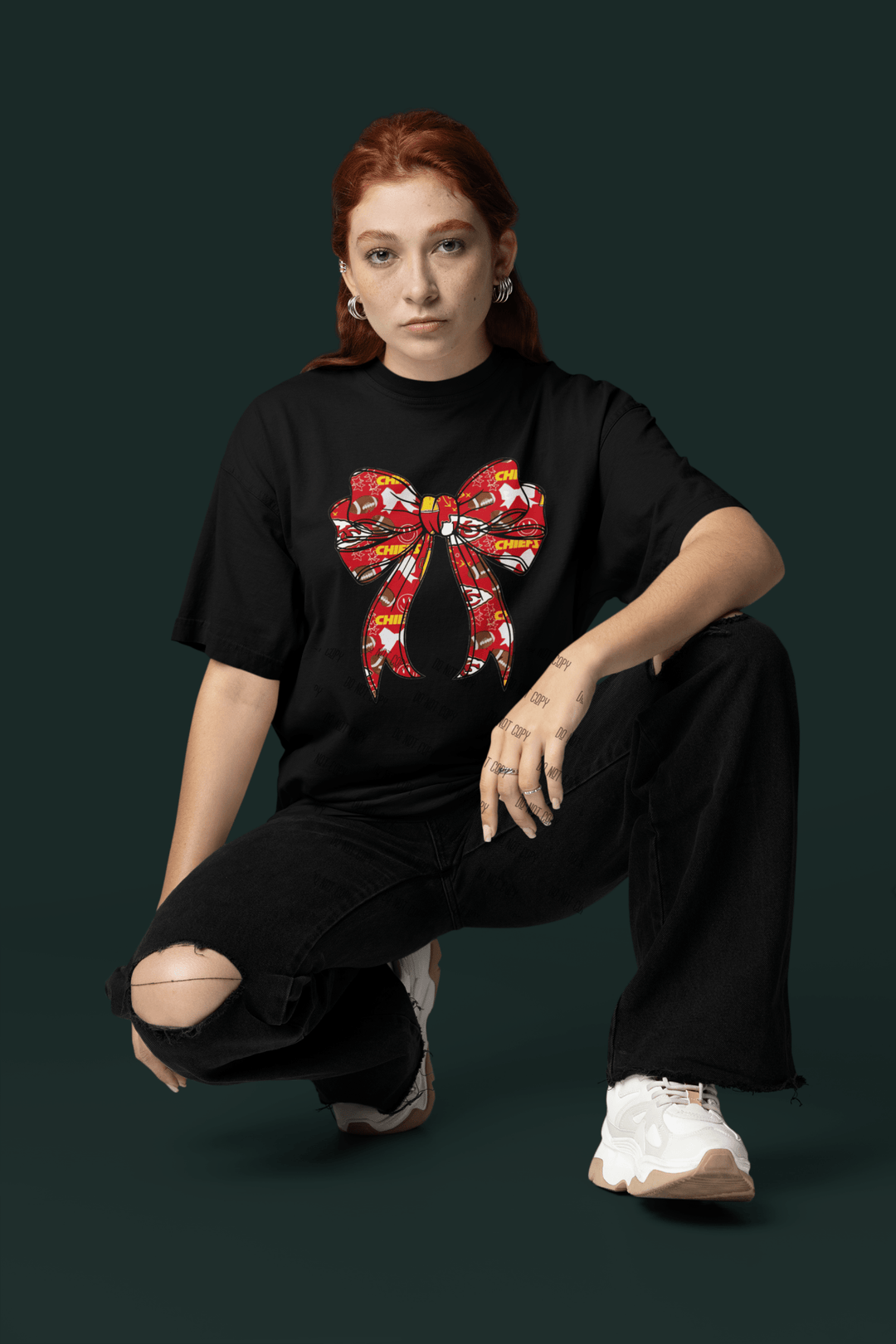 Football Coquette DTF Transfer – Bold, Stylish Design for Football Lovers & Fashion Enthusiasts - KT SUBLIMATION, DTF AND MORE LLC