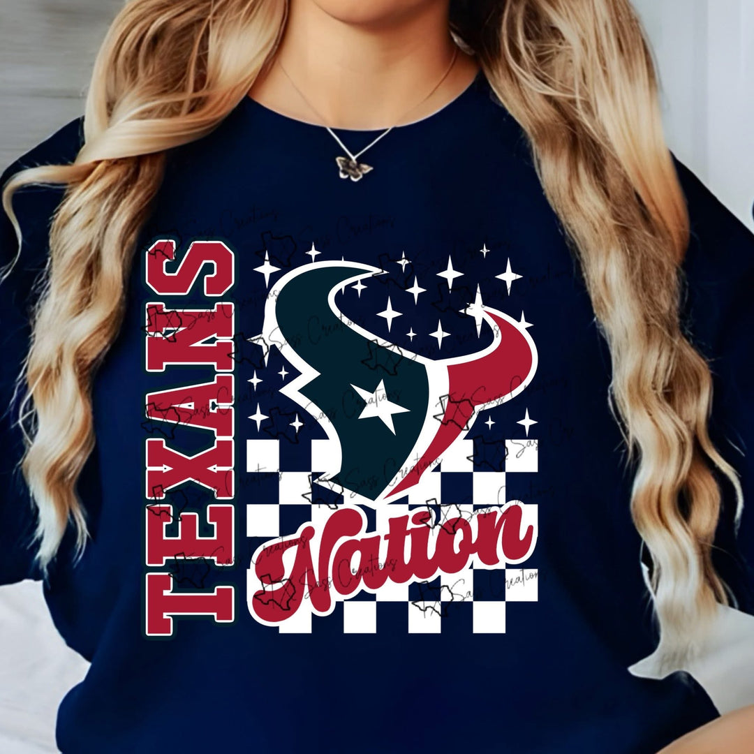 Football DTF Transfer – Game Day Vibes & Team Spirit Design, Ready to Press - KT SUBLIMATION, DTF AND MORE LLC