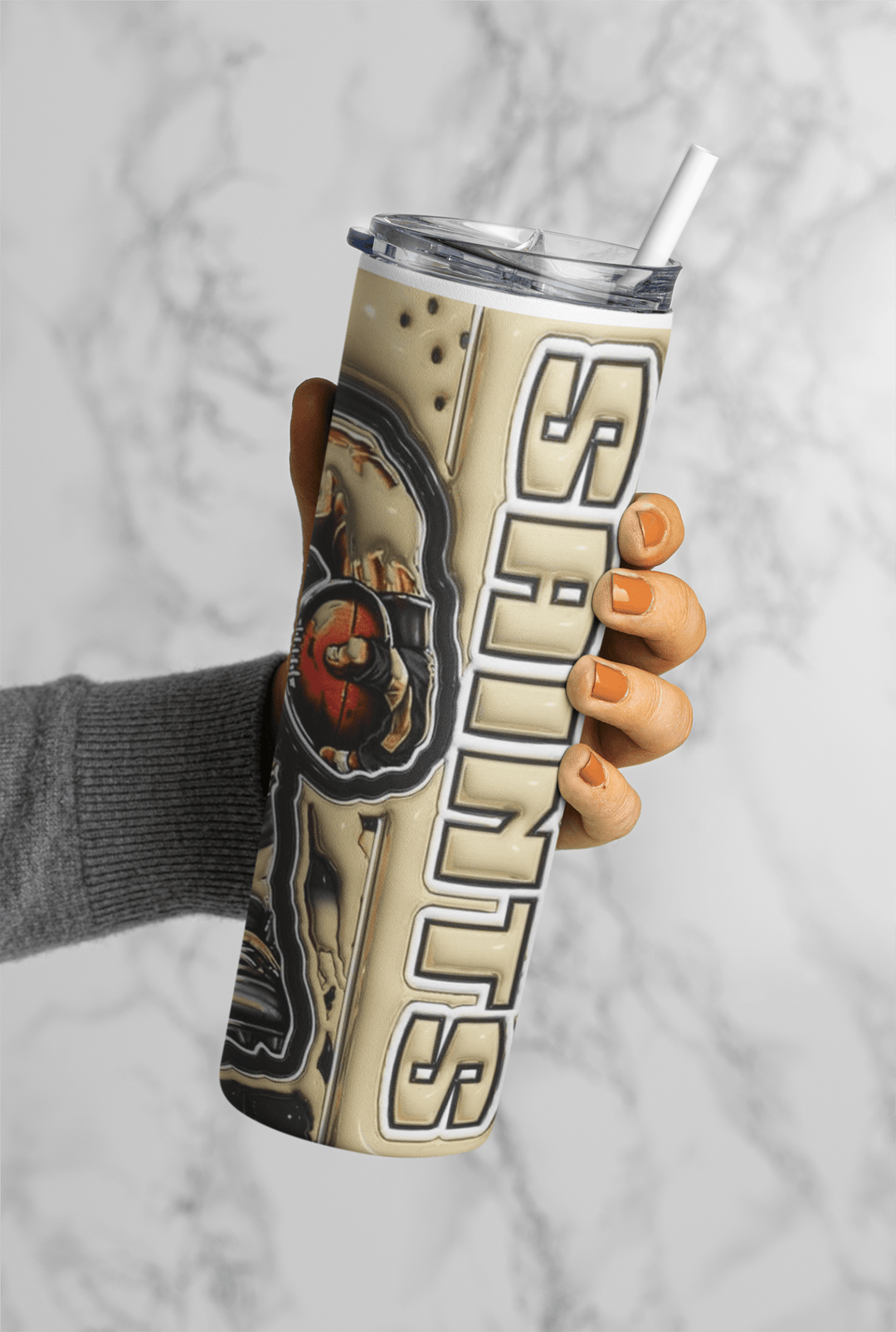 Football Game Day 20oz Sublimation Tumbler Wrap – Ready to Print for Sports Fans - KT SUBLIMATION, DTF AND MORE LLC