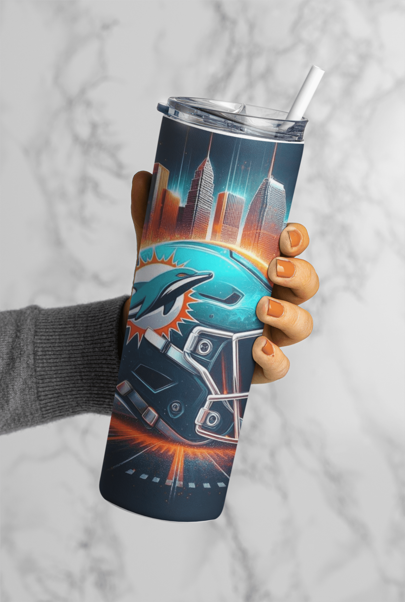 Football Game Day 20oz Sublimation Tumbler Wrap – Ready to Print for Sports Fans