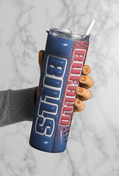 Football Game Day 20oz Sublimation Tumbler Wrap – Ready to Print for Sports Fans - KT SUBLIMATION, DTF AND MORE LLC