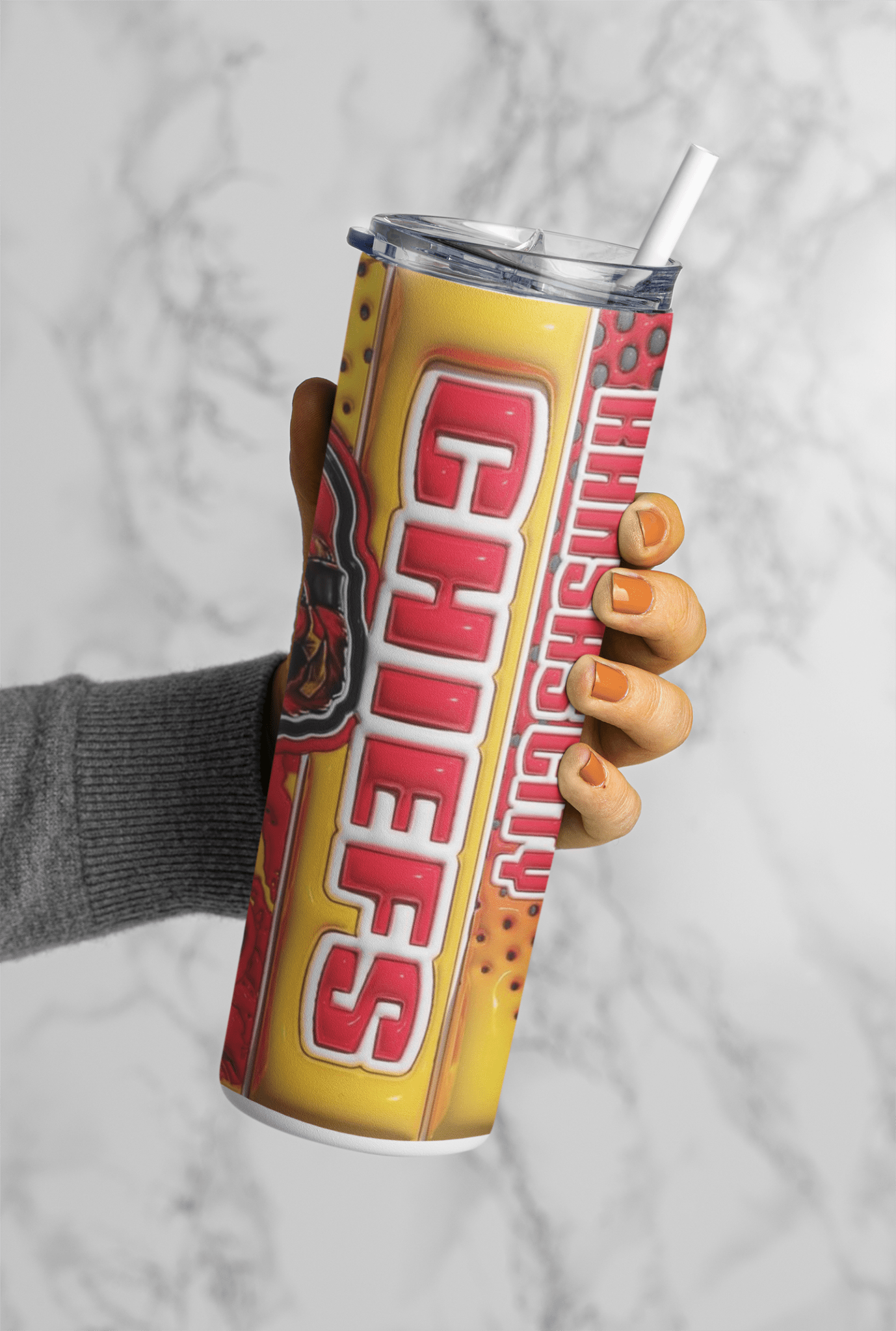 Football Game Day 20oz Sublimation Tumbler Wrap – Ready to Print for Sports Fans - KT SUBLIMATION, DTF AND MORE LLC