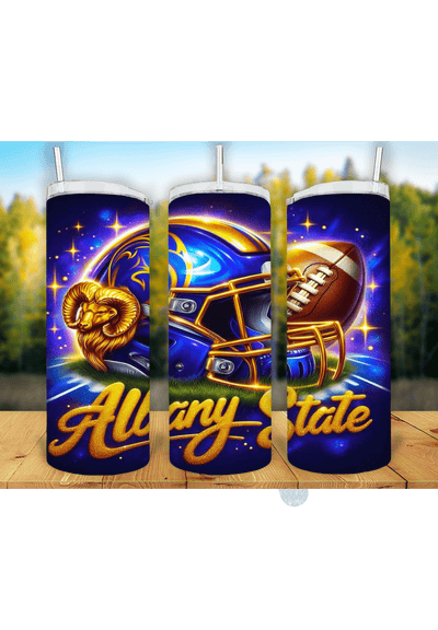 Football Game Day 20oz Sublimation Tumbler Wrap – Ready to Print for Sports Fans - KT SUBLIMATION, DTF AND MORE LLC