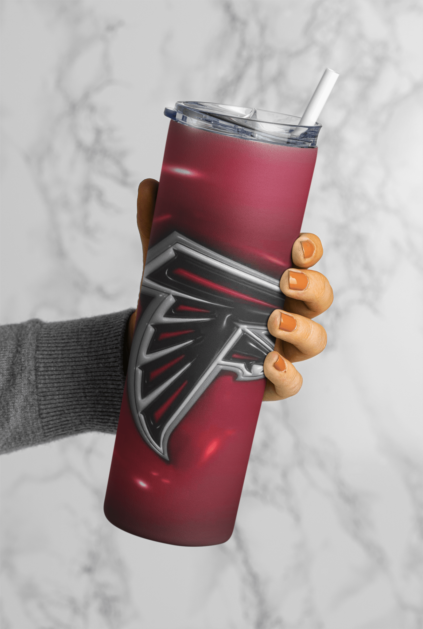 Football Game Day 20oz Sublimation Tumbler Wrap – Ready to Print for Sports Fans