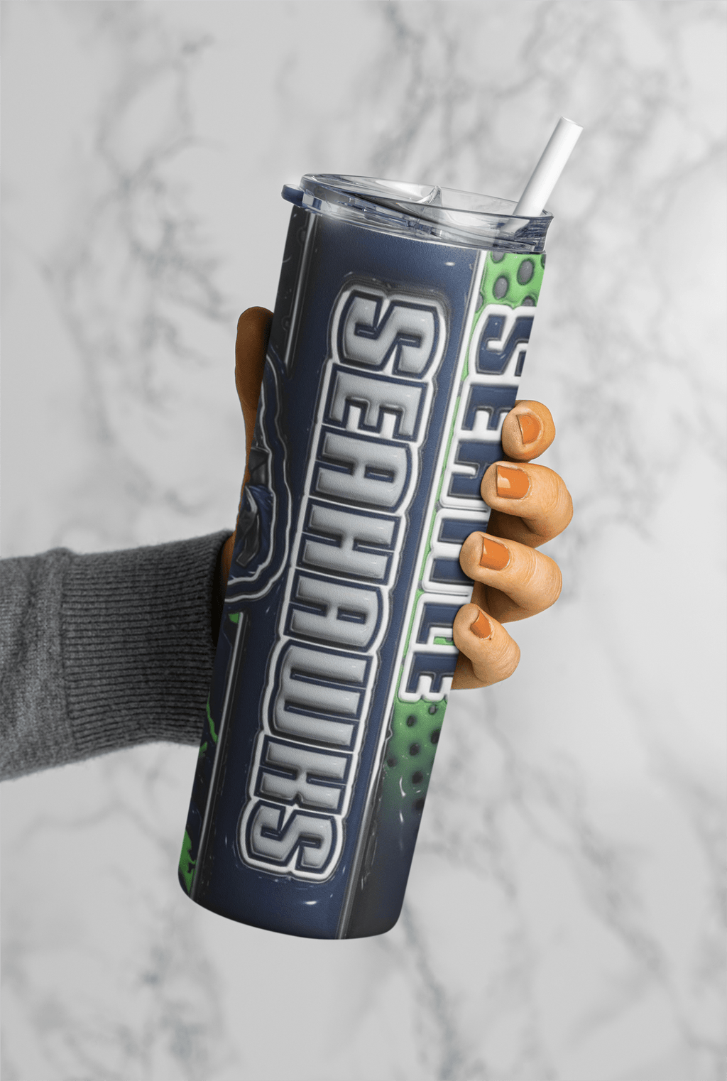 Football Game Day 20oz Sublimation Tumbler Wrap – Ready to Print for Sports Fans - KT SUBLIMATION, DTF AND MORE LLC