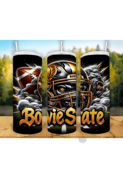 Football Game Day 20oz Sublimation Tumbler Wrap – Ready to Print for Sports Fans - KT SUBLIMATION, DTF AND MORE LLC