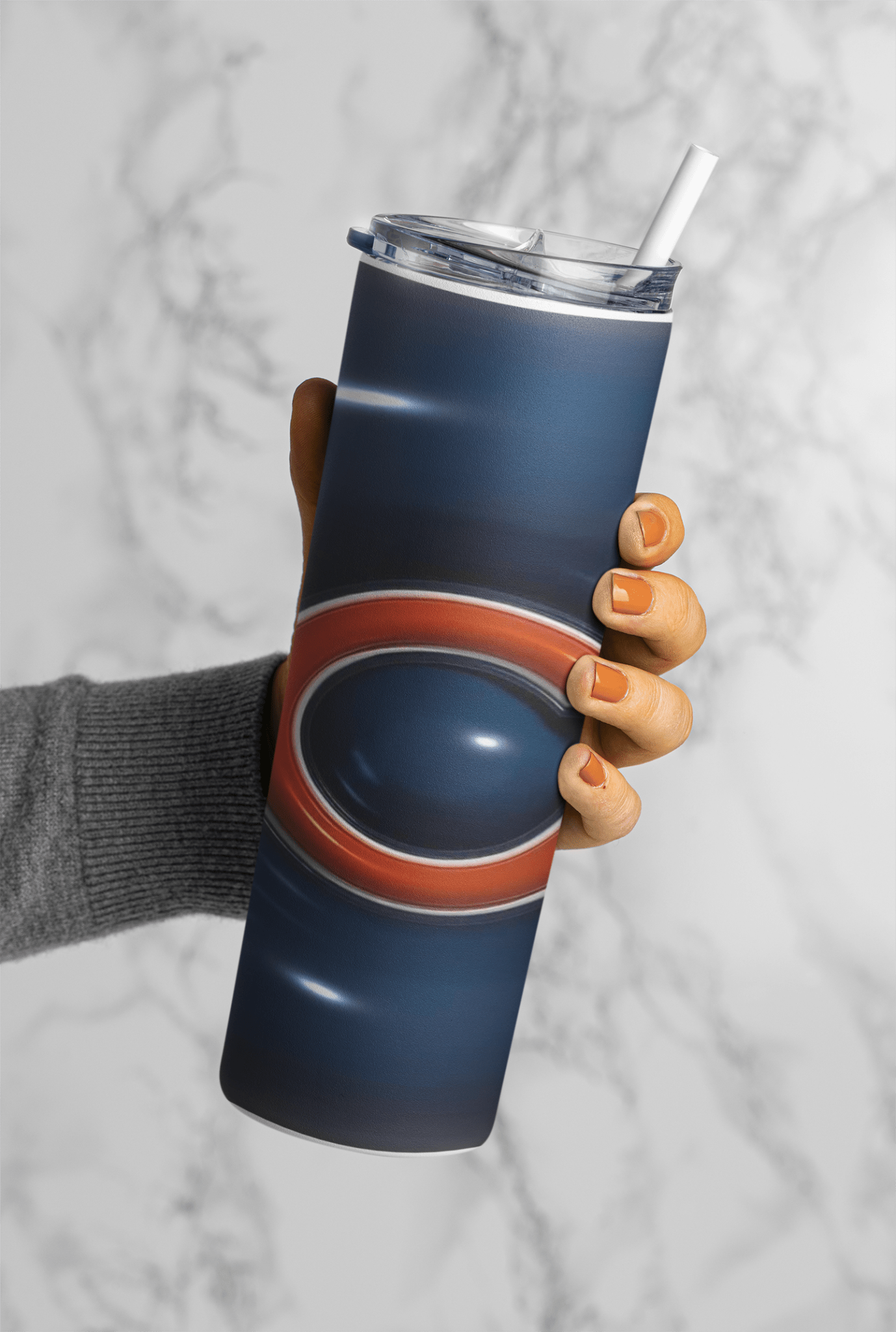 Football Game Day 20oz Sublimation Tumbler Wrap – Ready to Print for Sports Fans