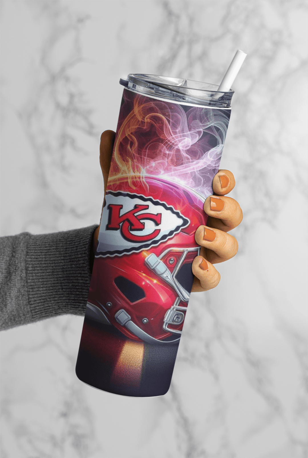 Football Game Day 20oz Sublimation Tumbler Wrap – Ready to Print for Sports Fans - KT SUBLIMATION, DTF AND MORE LLC