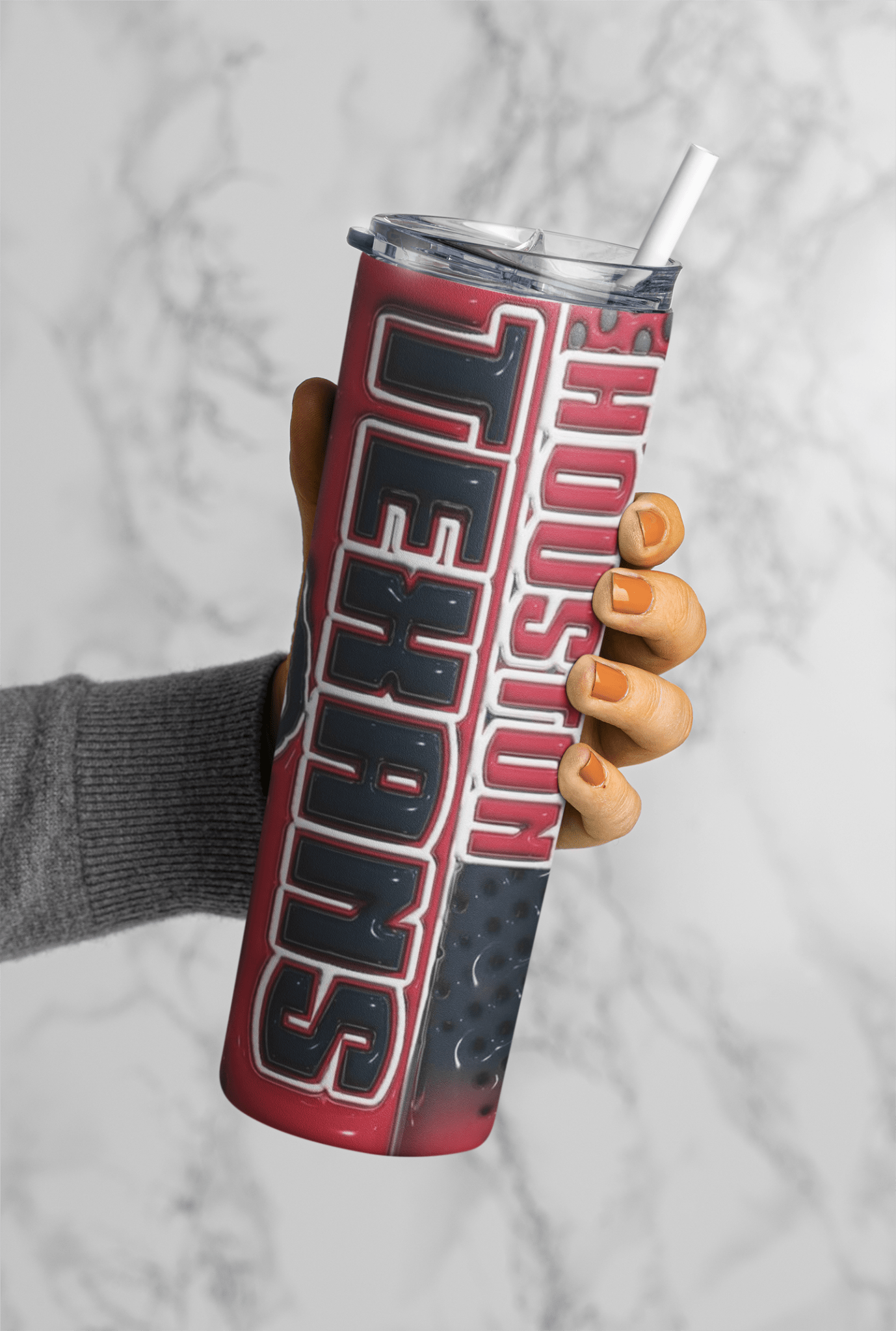 Football Game Day 20oz Sublimation Tumbler Wrap – Ready to Print for Sports Fans - KT SUBLIMATION, DTF AND MORE LLC