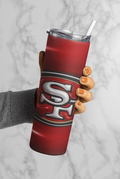 Football Game Day 20oz Sublimation Tumbler Wrap – Ready to Print for Sports Fans - KT SUBLIMATION, DTF AND MORE LLC