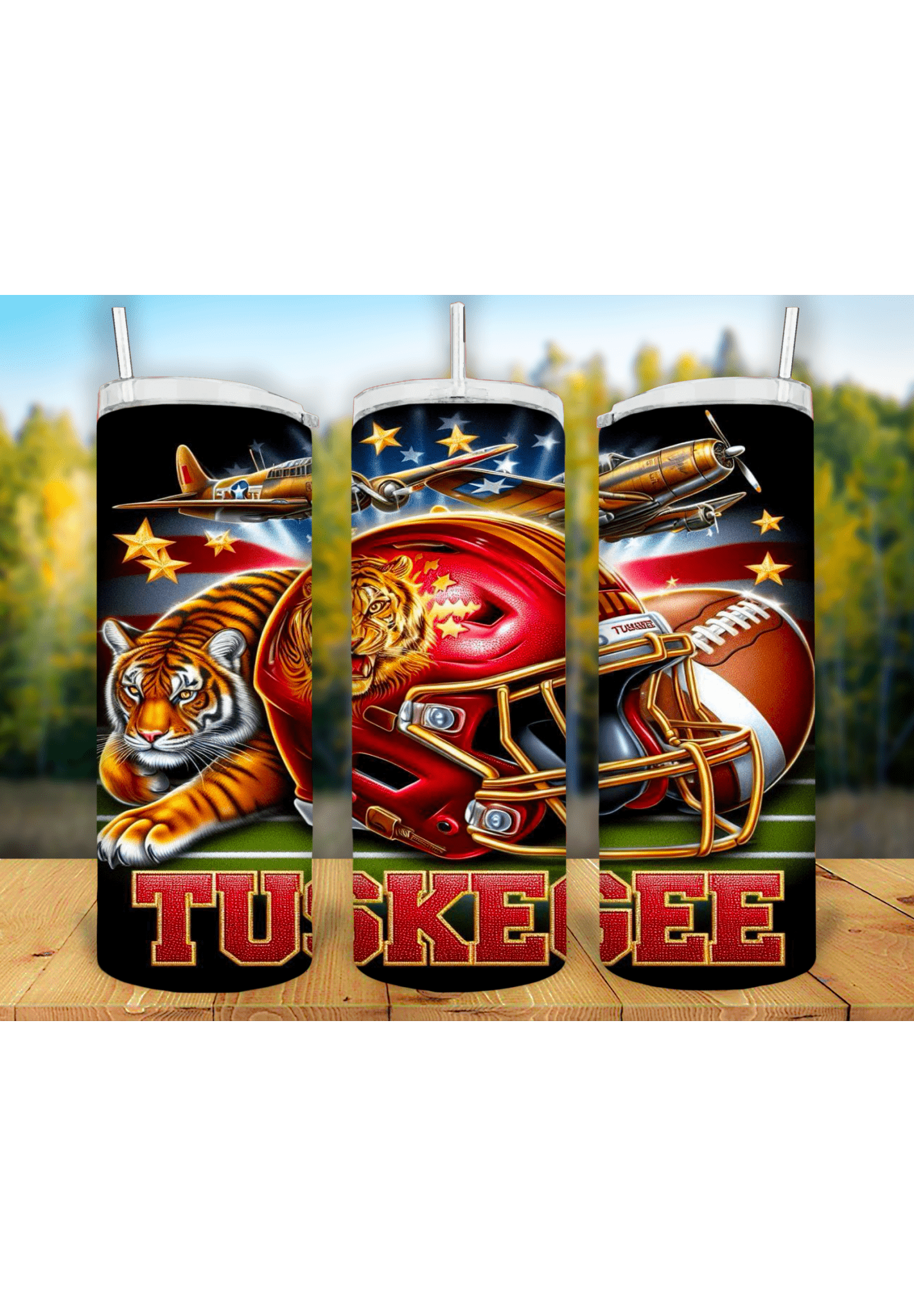 Football Game Day 20oz Sublimation Tumbler Wrap – Ready to Print for Sports Fans - KT SUBLIMATION, DTF AND MORE LLC