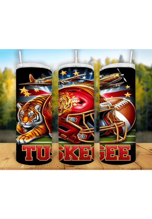 Football Game Day 20oz Sublimation Tumbler Wrap – Ready to Print for Sports Fans - KT SUBLIMATION, DTF AND MORE LLC