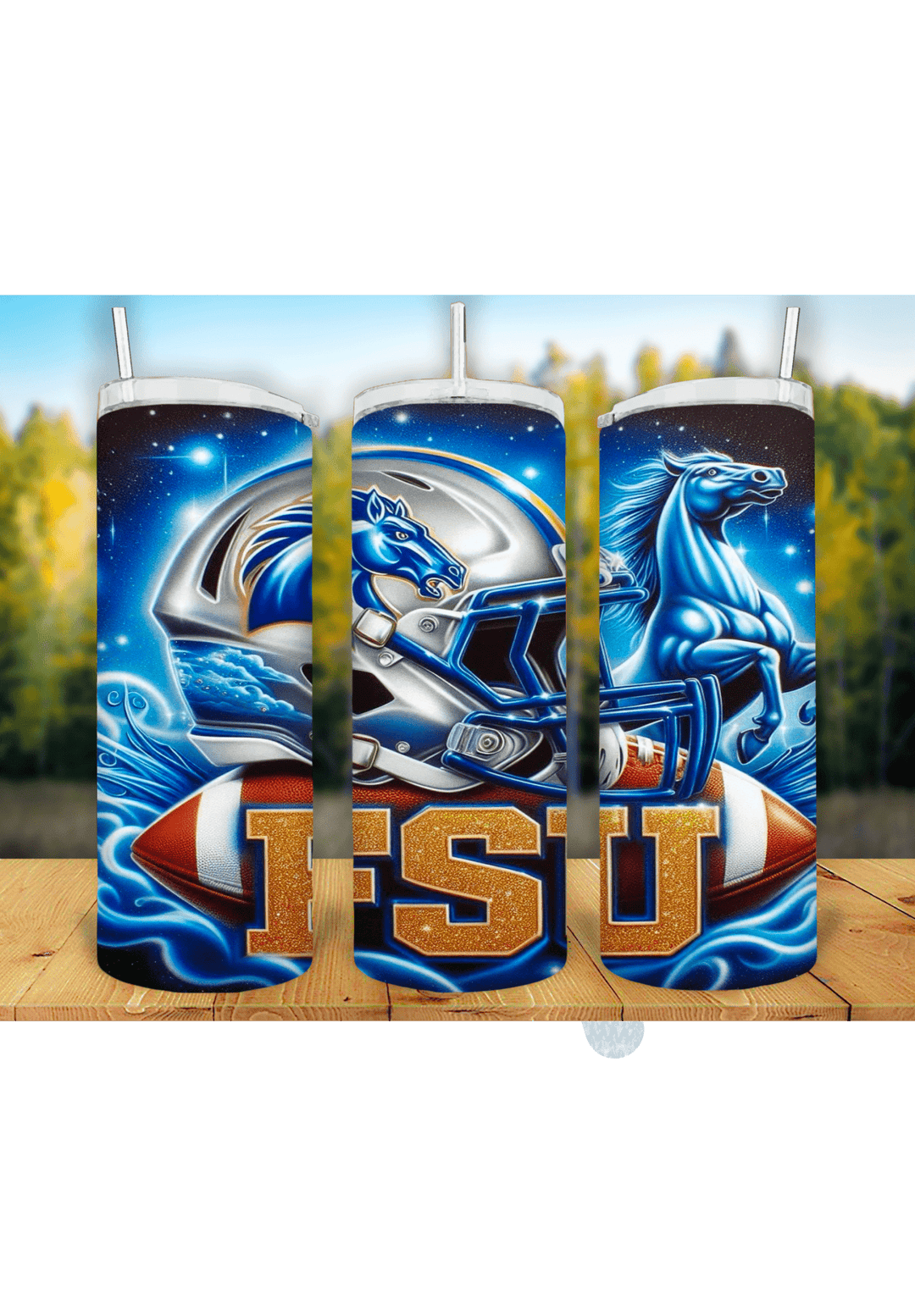 Football Game Day 20oz Sublimation Tumbler Wrap – Ready to Print for Sports Fans - KT SUBLIMATION, DTF AND MORE LLC