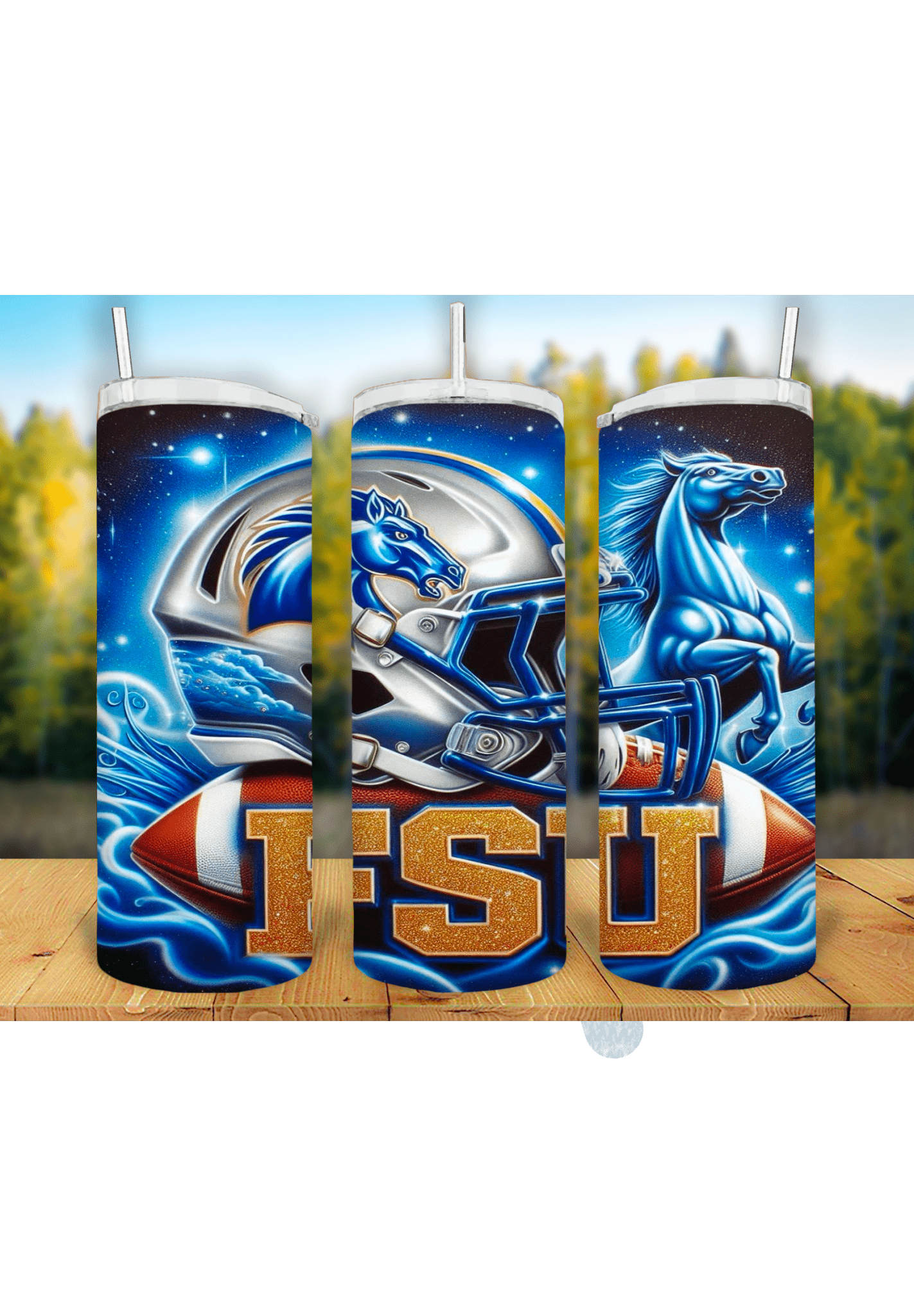 Football Game Day 20oz Sublimation Tumbler Wrap – Ready to Print for Sports Fans - KT SUBLIMATION, DTF AND MORE LLC