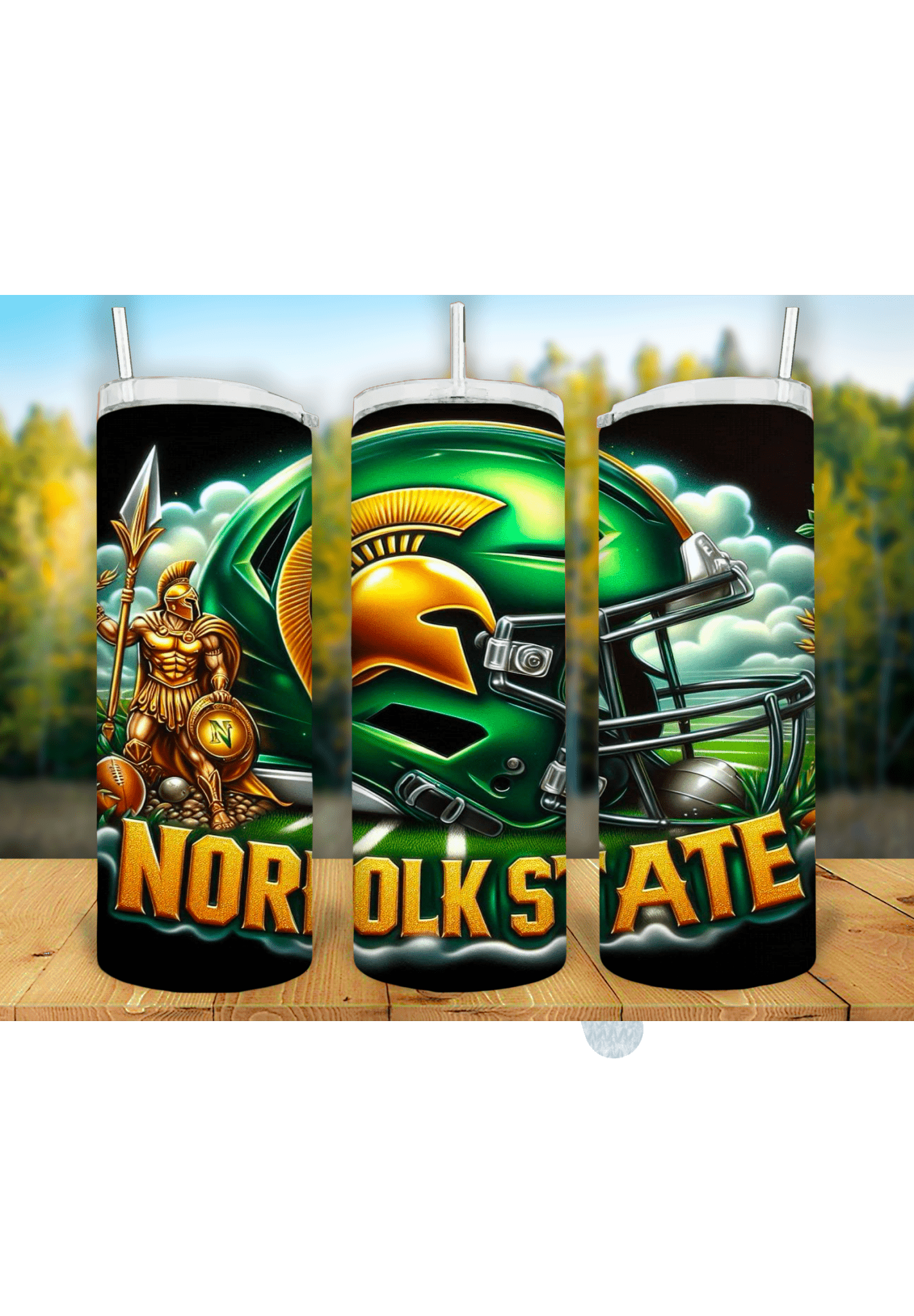 Football Game Day 20oz Sublimation Tumbler Wrap – Ready to Print for Sports Fans