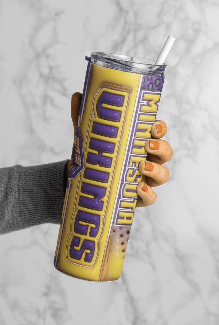 Football Game Day 20oz Sublimation Tumbler Wrap – Ready to Print for Sports Fans - KT SUBLIMATION, DTF AND MORE LLC