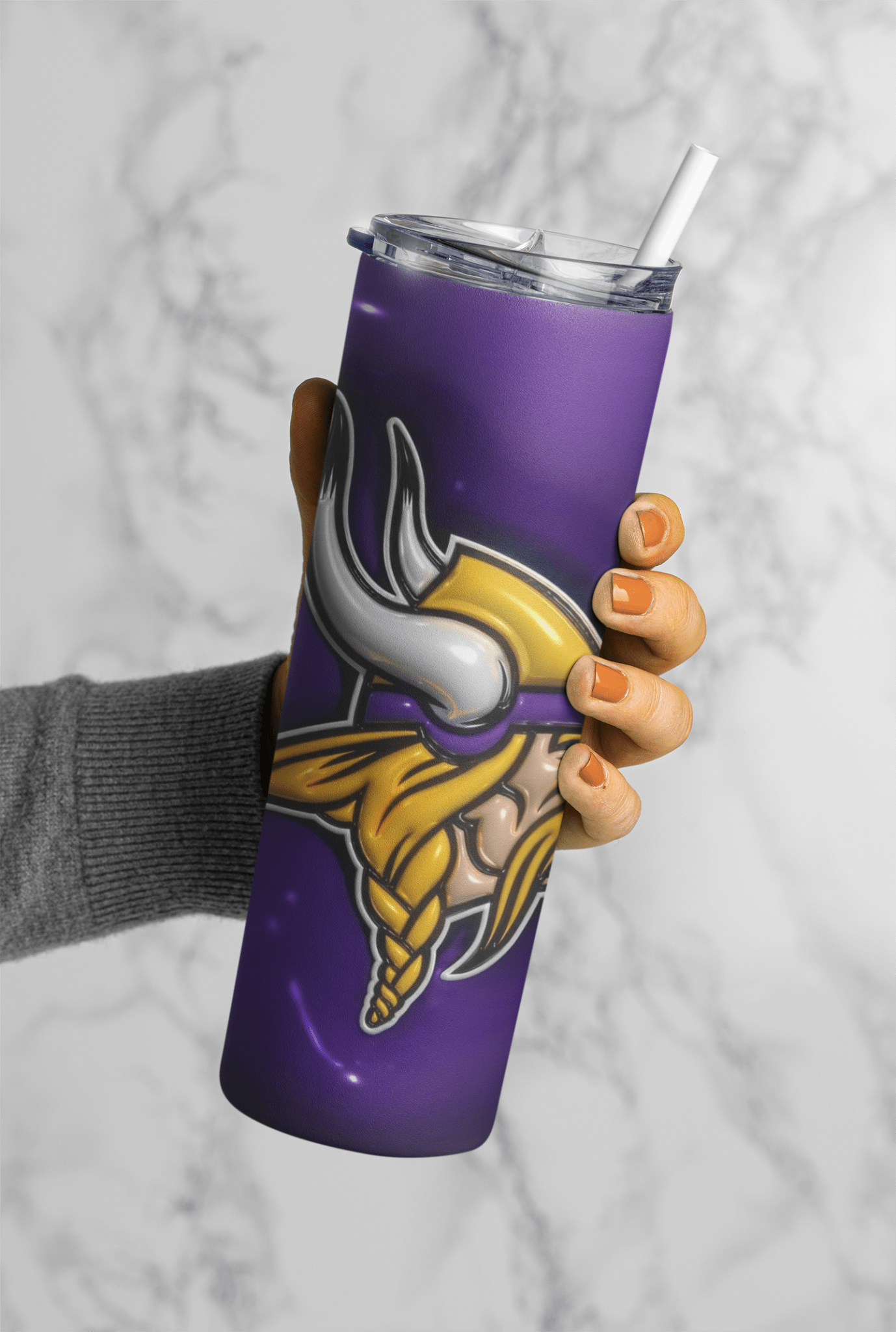 Football Game Day 20oz Sublimation Tumbler Wrap – Ready to Print for Sports Fans