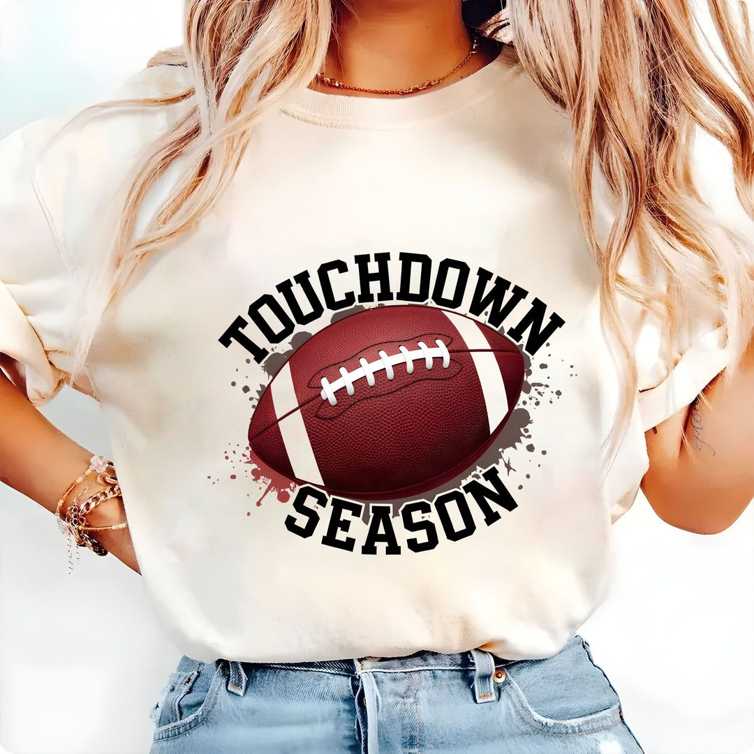 Football Season DTF Transfer – Game Day Vibes & Team Spirit Design, Ready to Press - KT SUBLIMATION, DTF AND MORE LLC