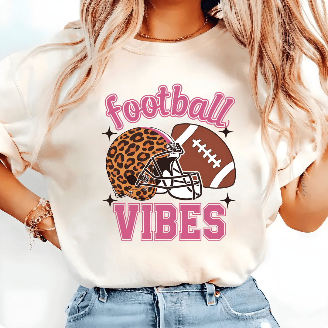 Football Season DTF Transfer – Game Day Vibes & Team Spirit Design, Ready to Press - KT SUBLIMATION, DTF AND MORE LLC