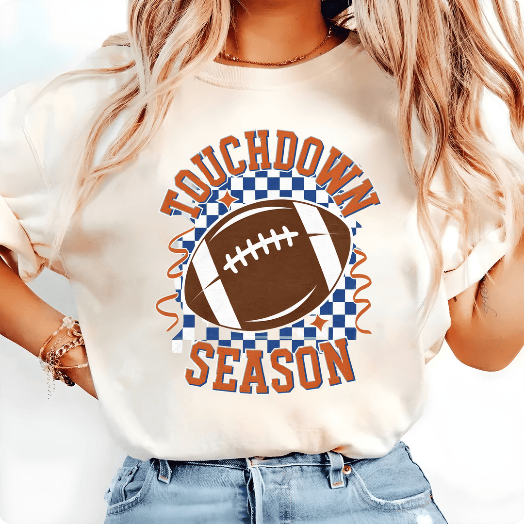Football Season DTF Transfer – Game Day Vibes & Team Spirit Design, Ready to Press - KT SUBLIMATION, DTF AND MORE LLC