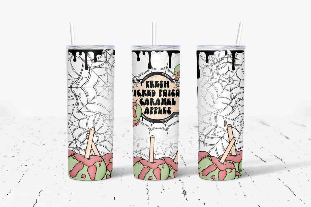 Fresh picked pasión caramel apples 20oz Tumbler Sublimation Print - KT SUBLIMATION, DTF AND MORE LLC