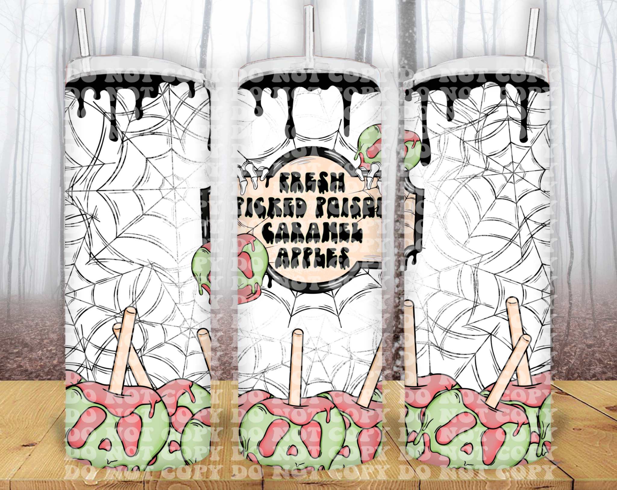 Fresh picked posion Apple caramel 20oz Tumbler Sublimation Print - KT SUBLIMATION, DTF AND MORE LLC