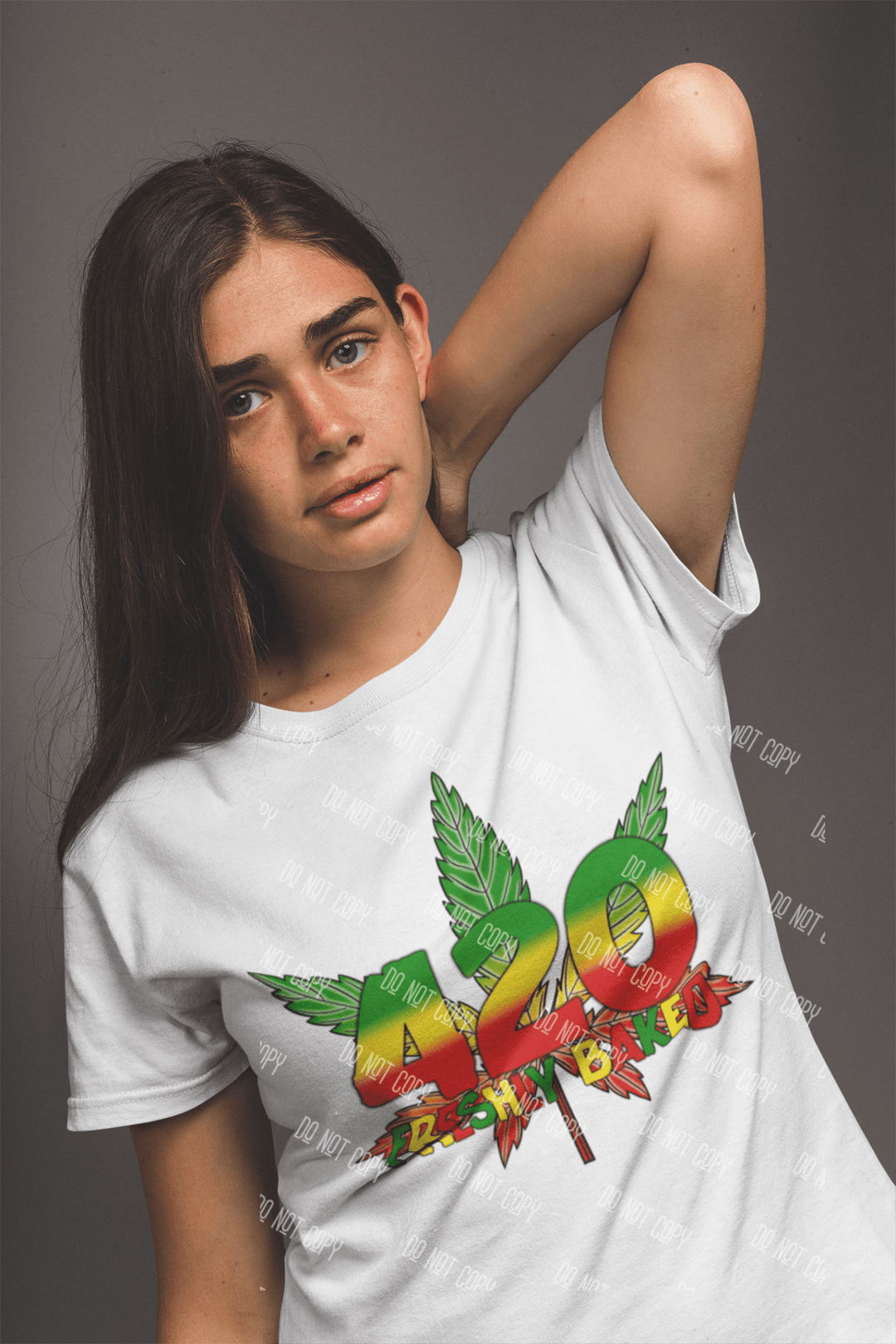 Freshly Baked DTF Transfer – Fun and Playful Design for Cannabis - Inspired Apparel - KT SUBLIMATION, DTF AND MORE LLC