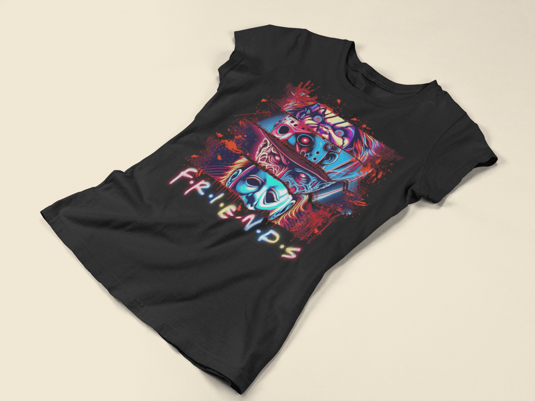 Friend Horror Neon DTF - KT SUBLIMATION, DTF AND MORE LLC
