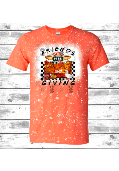 Friendsgiving DTF Transfer – Funny Thanksgiving Ready - to - Press Design for Tees & Hoodies - KT SUBLIMATION, DTF AND MORE LLC