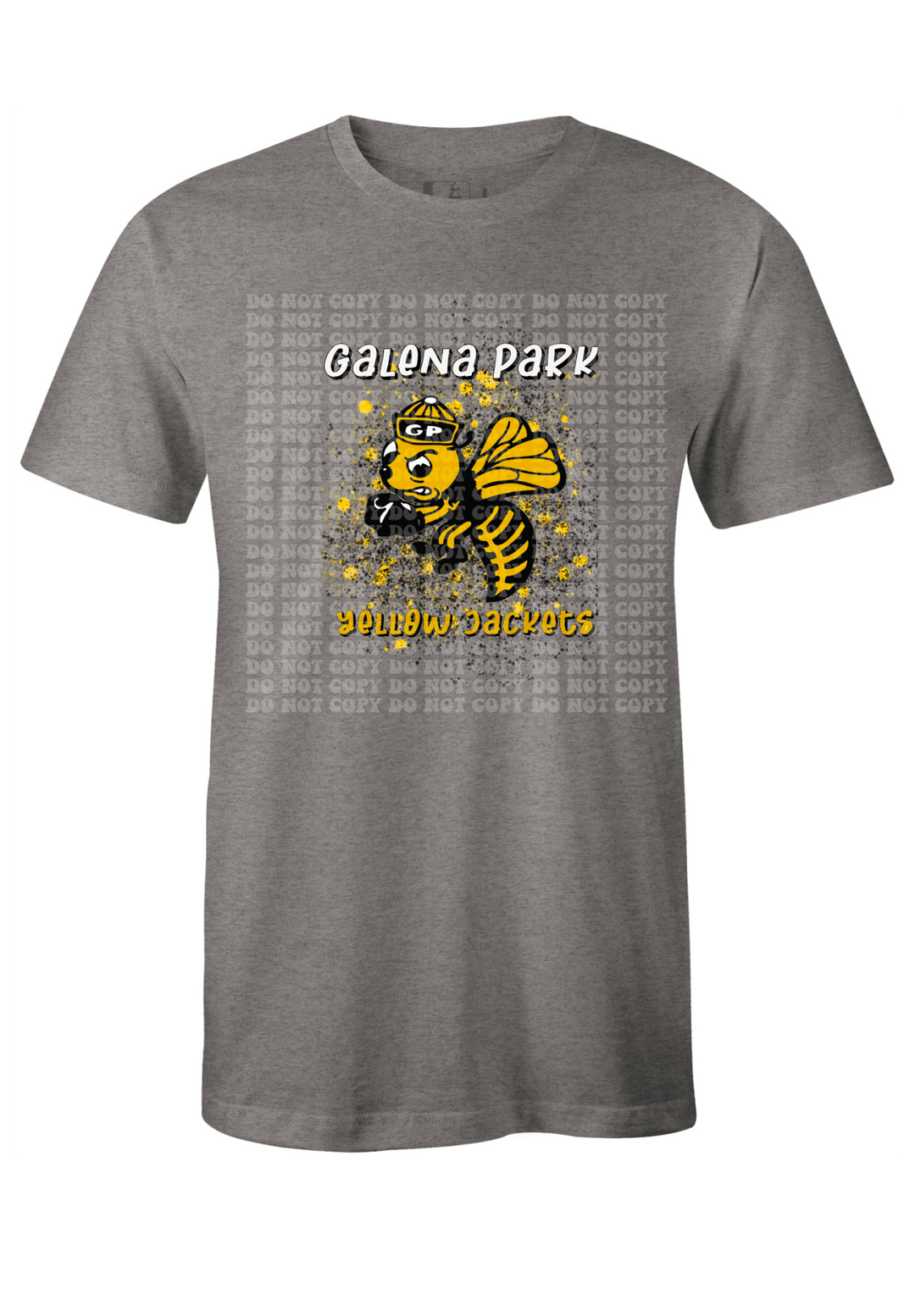 Galena park Yellow Jacket DTF ready to press transfer - KT SUBLIMATION, DTF AND MORE LLC