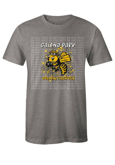 Galena park Yellow Jacket DTF ready to press transfer - KT SUBLIMATION, DTF AND MORE LLC