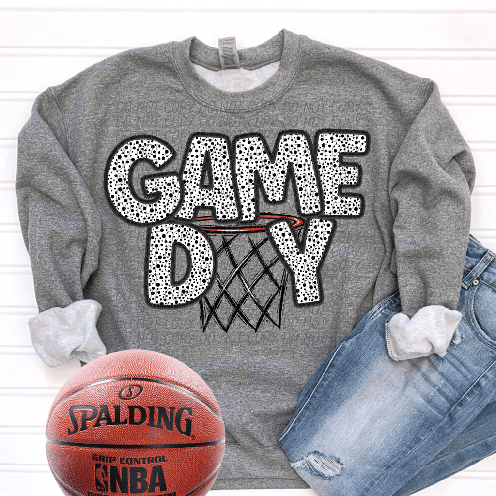 Game Day Basketball DTF - KT SUBLIMATION, DTF AND MORE LLC