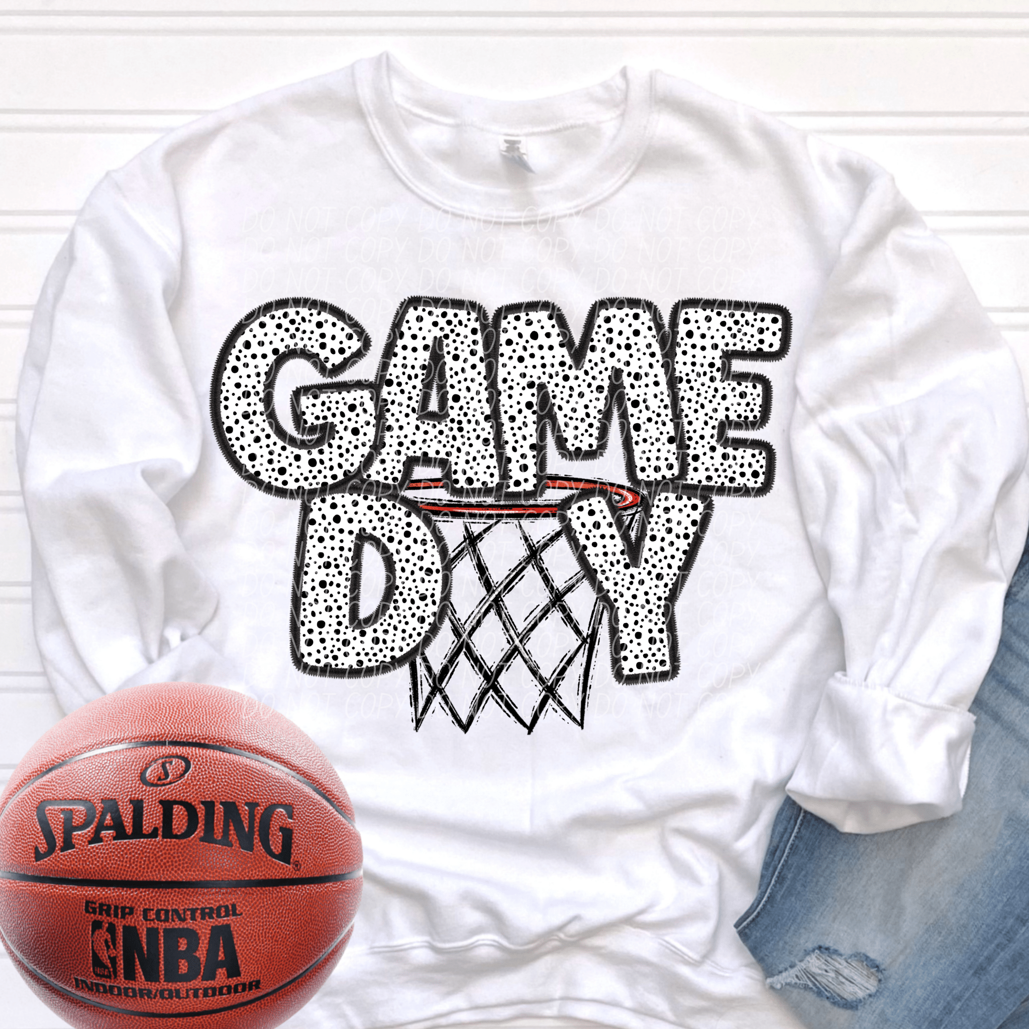 Game Day Basketball DTF - KT SUBLIMATION, DTF AND MORE LLC