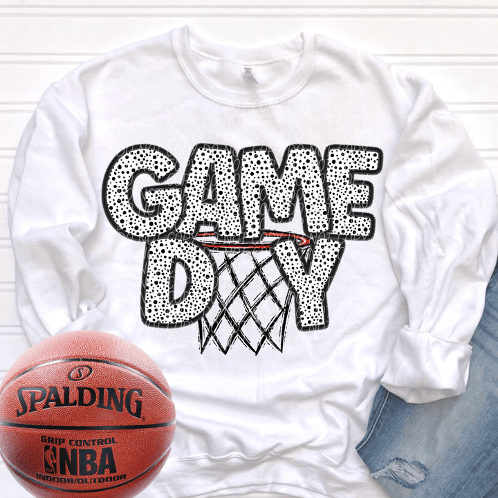 Game Day Basketball DTF - KT SUBLIMATION, DTF AND MORE LLC