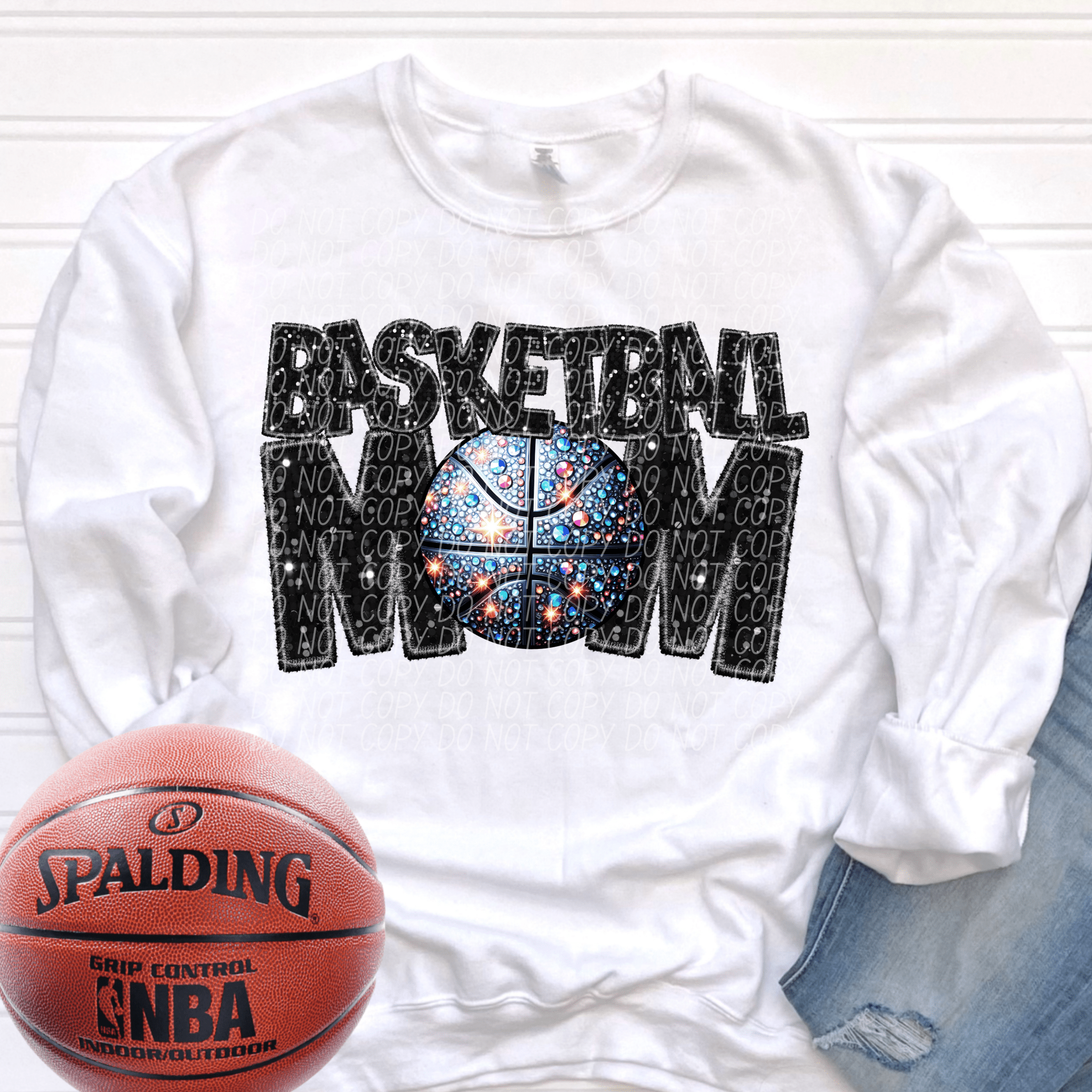 Game Day White Basketball DTF - KT SUBLIMATION, DTF AND MORE LLC