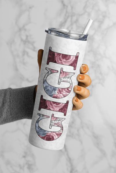 Gigi 20oz sublimation print - KT SUBLIMATION, DTF AND MORE LLC