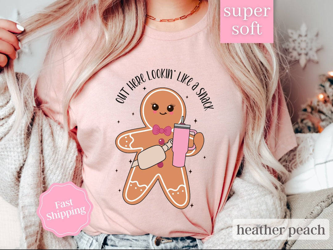 Gingerbread out here looking like a snack DTF - KT SUBLIMATION, DTF AND MORE LLC